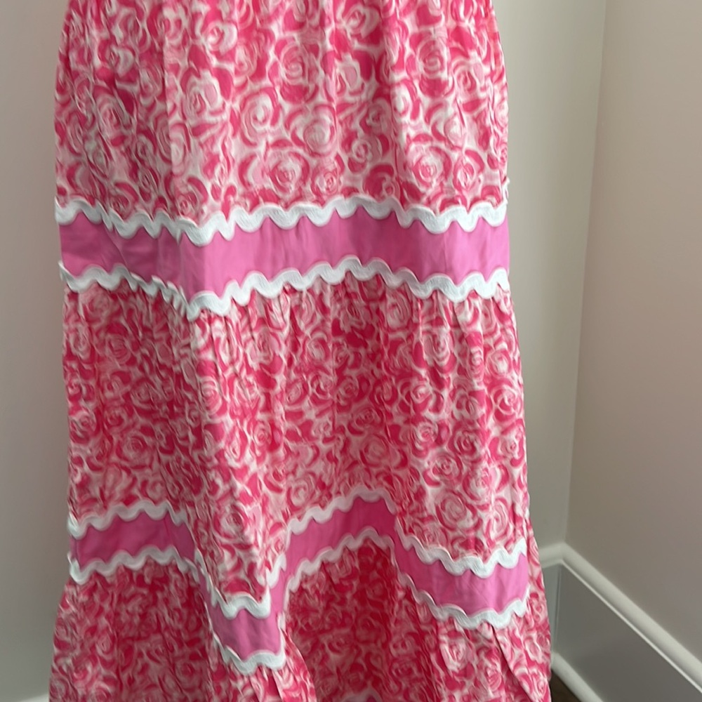 Women’s Sail to Sable dress floral rose print flutter sleeve size small NWT - Picture 4 of 11